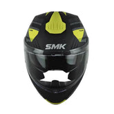 Casco Smk Gullwing Navig Gris Amarillo
